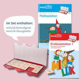 miniLÜK-Set - 1. Klasse - Mathematik, Deutsch - Deutsch und Mathe für das 1.Schuljahr