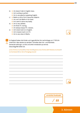 Fit für die Klassenarbeit - Gymnasium Neubearbeitung 2026 - Klassenarbeitstrainer Englisch 6