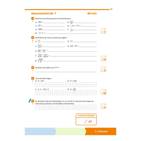 Fit für die Klassenarbeit - Gymnasium - Klassenarbeitstrainer Mathematik 8/9