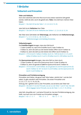 Fit für die Klassenarbeit - Gymnasium Neubearbeitung 2026 - Klassenarbeitstrainer Mathematik 6