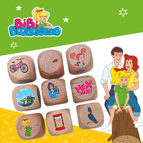 Geschichtenwürfel mit Bibi Blocksberg - Würfeln, erzählen, kreativ sein!