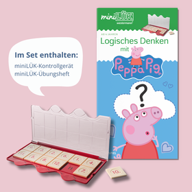miniLÜK - Kindergarten/Vorschule - Set Logikspiele mit Peppa Pig