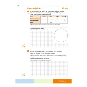 Fit für die Klassenarbeit - Gymnasium Neubearbeitung 2026 - Klassenarbeitstrainer Mathematik 7
