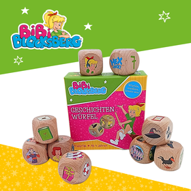 Geschichtenwürfel mit Bibi Blocksberg - Würfeln, erzählen, kreativ sein!