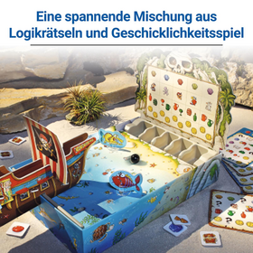 Die Logik-Piraten - Kinderspiel ab 5 Jahre - Rätseln, zielen, Schätze gewinnen