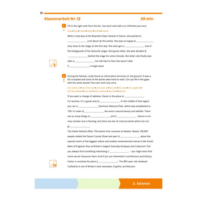 Fit für die Klassenarbeit - Gymnasium Neubearbeitung 2026 - Klassenarbeitstrainer Englisch 7