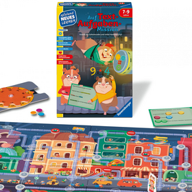 Auf Textaufgaben-Mission - Lernspiel ab 7 Jahre - Knackt die Geheimcodes und rettet Hamster City!