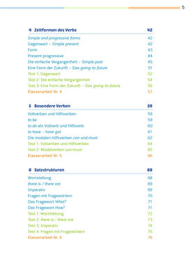 Fit für die Klassenarbeit - Gymnasium Neubearbeitung 2026 - Klassenarbeitstrainer Englisch 5