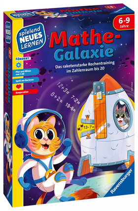 Mathe-Galaxie - Kinderspiel ab 6 Jahre - Das raketenstarke Rechentraining im Zahlenraum bis 20