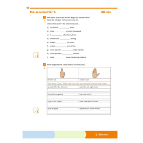 Fit für die Klassenarbeit - Gymnasium Neubearbeitung 2026 - Klassenarbeitstrainer Englisch 5