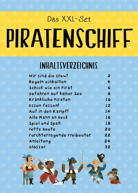 Das XXL-Set – Bauen, Wissen, Spielen: Piratenschiff - Mit über 50 tollen Spielfiguren, großem 3D-Piratenschiff und spannendem Sachbuch