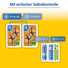 Affenstarke Zahlen-Bande - Kinderspiel ab 6 Jahre - Gemeinsam rechnen und gewinnen