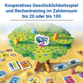 Affenstarke Zahlen-Bande - Kinderspiel ab 6 Jahre - Gemeinsam rechnen und gewinnen
