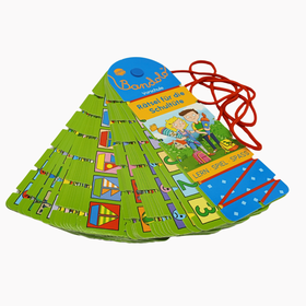 Bandolo. Rätsel für die Schultüte - Geschenk für die Schultüte. Lernspiel mit Lösungskontrolle für Kinder ab 6