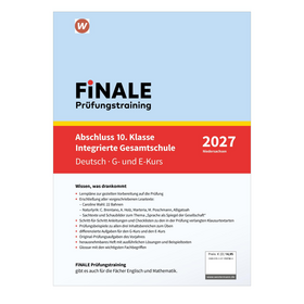 FiNALE Prüfungstraining Abschluss Integrierte Gesamtschule Niedersachsen - Deutsch 2027 Arbeitsbuch mit Lösungsheft
