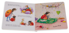 Marini Marienkäfer. Heute bin ich wütend! - Einfühlsames Pappbilderbuch mit großer Ausklappseite, das Kindern ab 2 Jahren dabei hilft mit starken Gefühlen umzugehen