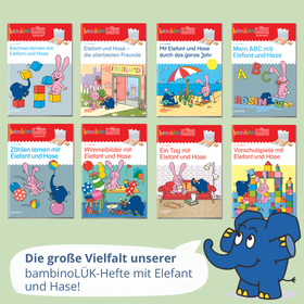 bambinoLÜK - Kindergarten/Vorschule - Konzentration mit Elefant und Hase