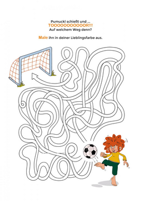 Lern-Spiel-Spaß mit Pumuckl - Mein Vorschulblock: Logik- und Denkrätsel - Mach dich fit für die Schule! Mit 40 Übungen und Rätsel ab 5 Jahren