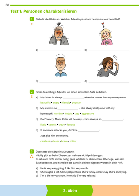 Fit für die Klassenarbeit - Gymnasium Neubearbeitung 2026 - Klassenarbeitstrainer Englisch 6
