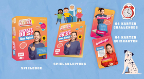 Kartenspiel: Checkerin Marina: Checkst du's? – Das Spiel - Das witzige Checker-Spiel mit 128 Karten, coolen Challenges und spannenden Quiz-Fragen für Kinder ab 8 Jahren