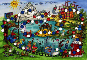 Reise durchs Schlaraffenland - Lautspiel zu SCH