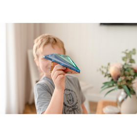 Connetix Magnetbausteine Pastel Starter Pack - Magnetisches Konstruktionsspielzeug - 64 Teile