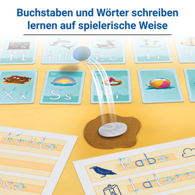 Die Schreib-Krake - Lernspiel ab 6 Jahre - Schreiben lernen mit Kritzi Krakel