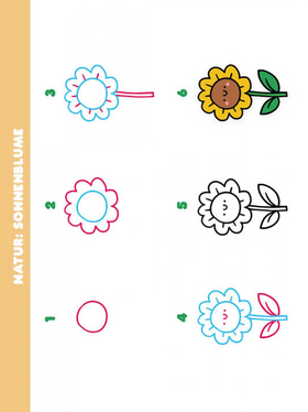 55 x Zeichnen – Kawaii: Dein Kartenset - 55 Karten mit Step by Step Anleitungen zu süßen Motiven | Zum Mitnehmen und Verschenken | Mit lustigen und motivierenden Sprüchen | Tipps und Tricks im Booklet