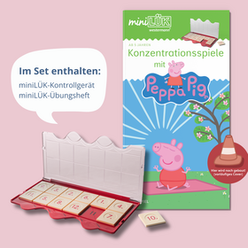 miniLÜK - Kindergarten/Vorschule - Set Konzentrationsspiele mit Peppa Pig