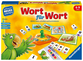 Wort für Wort - Kinderspiel ab 6 Jahre - Wörter lesen, schreiben und buchstabieren