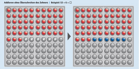 Abaco 100 tricolor - rot-blau