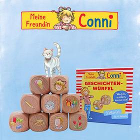 Geschichtenwürfel mit Conni - Würfeln, erzählen, kreativ sein!