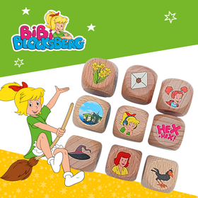 Geschichtenwürfel mit Bibi Blocksberg - Würfeln, erzählen, kreativ sein!