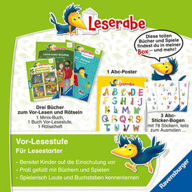 Leserabe-Sonderausgaben - Deine große Leseraben-Vorschul-Box