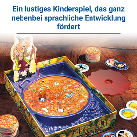 Die freche Sprech-Hexe - Kinderspiel ab 4 Jahre - Hör gut zu und sprich genau