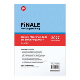 FiNALE Prüfungstraining – Zentrale Klausur am Ende der Einführungsphase - Deutsch 2027