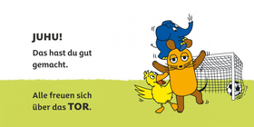 Die Sendung mit der Maus - Schütteln, pusten, lachen - Mein Mitmachbuch - Schwingen, Kippen, Klopfen, Tanzen - Interaktives Buch zum Spielen und Mitmachen