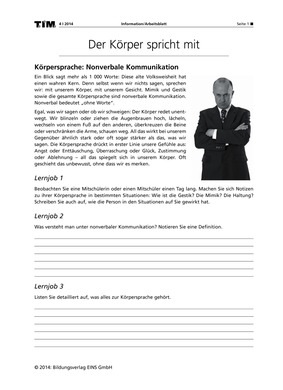 Der Korper Spricht Mit Korpersprache Nonverbale Kommunikation Verlage Der Westermann Gruppe