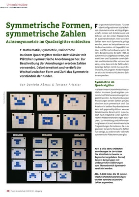 Symmetrische Zahlen Symmetrische Zahlen