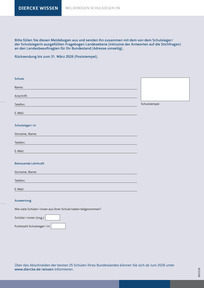 Produktabbildung zu Meldebogen Schulsieger/-in - Diercke WISSEN 2026