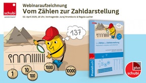 Produktabbildung zu Webinaraufzeichnung vom 02. April 2025 - Vom Zählen zur Zahldarstellung
