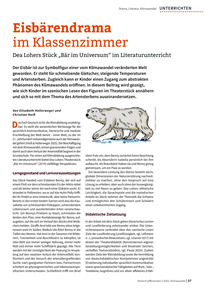Produktabbildung zu Eisbärendrama im Klassenzimmer - Dea Lohers Stück „Bär im Universum“ im Literaturunterricht