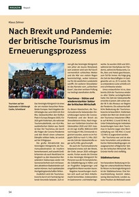 Produktabbildung zu Nach Brexit und Pandemie: der britische Tourismus im Erneuerungsprozess