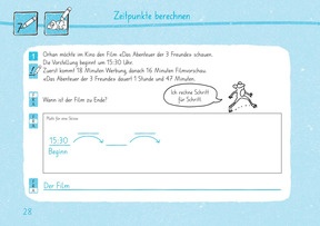 Die Bunte Reihe Schweiz - Sachrechnen 3 - Beispielseite 28