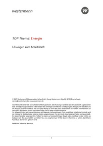 Produktabbildung zu TOP Thema Energie - Lösungen