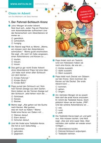 Produktabbildung zu Antolin-Shorty Kopiervorlage