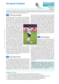 Produktabbildung zu All about Football - - Englisch ab Klasse 8