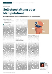Produktabbildung zu Selbstgestaltung oder Manipulation? - Auswirkungen von Neuro-Enhancement auf die Persönlichkeit