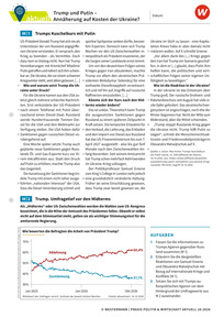 Produktabbildung zu Trump und Putin - Annäherung auf Kosten der Ukraine? - Praxis Politik und Wirtschaft aktuell 20/2026