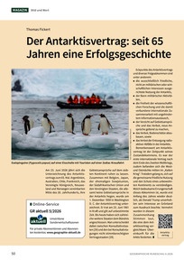 Produktabbildung zu Der Antarktisvertrag: seit 65 Jahren eine Erfolgsgeschichte